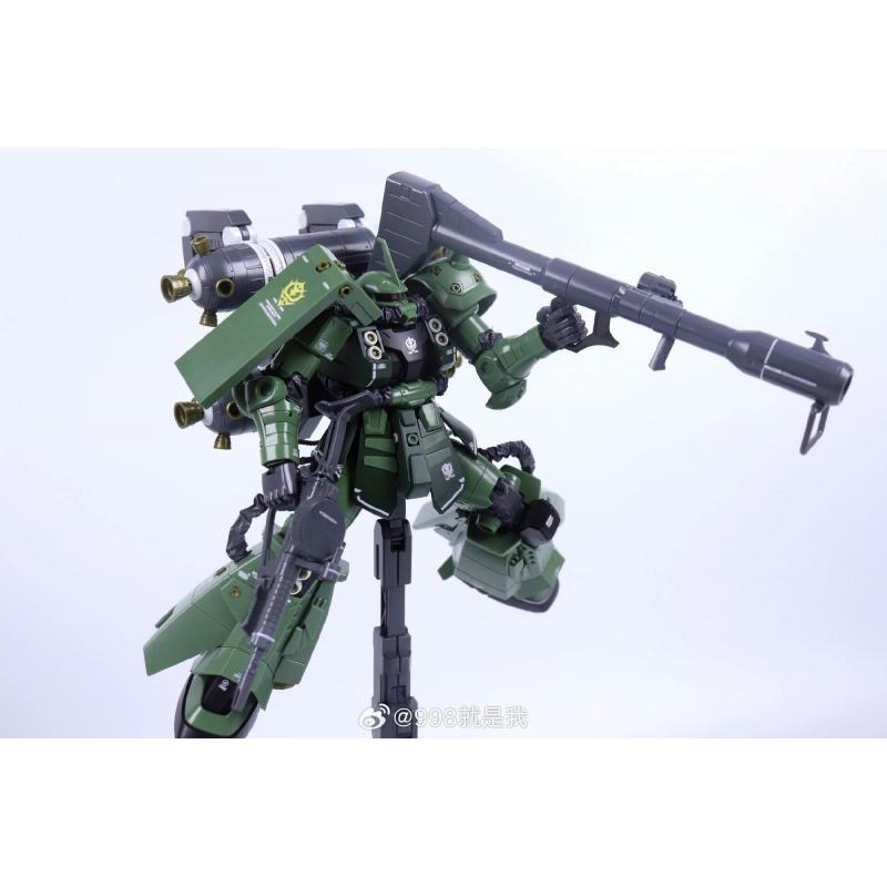 Ryan Model ZG003 MG 1/100 Thunder Cosmos Production Zaku II with Cannon Sniper Rifle with LED Light Set