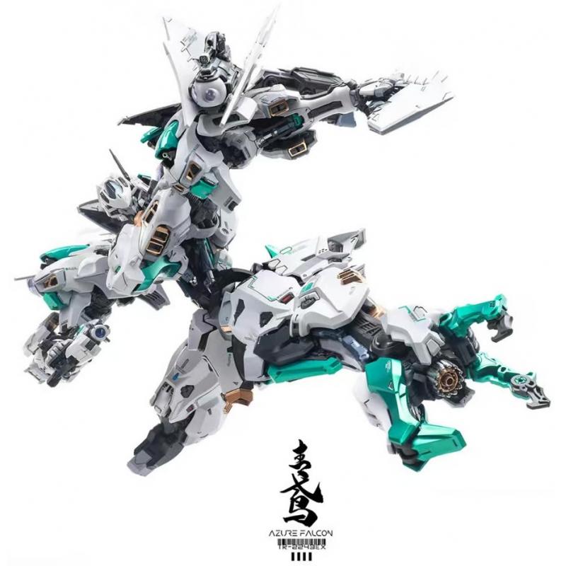 In Era + RMD Azure Falcon Transformable Plastic Model Kit