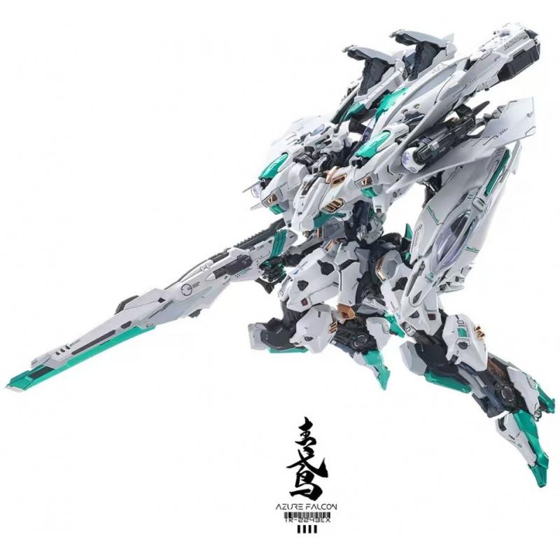 In Era + RMD Azure Falcon Transformable Plastic Model Kit