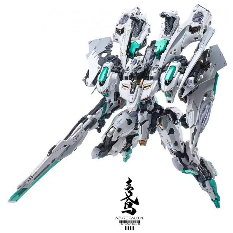 In Era + RMD Azure Falcon Transformable Plastic Model Kit