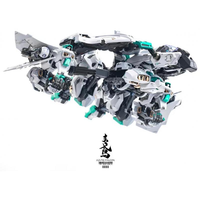 In Era + RMD Azure Falcon Transformable Plastic Model Kit