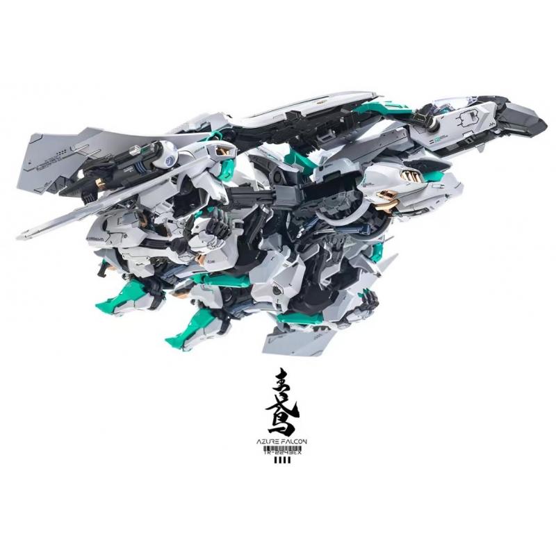 In Era + RMD Azure Falcon Transformable Plastic Model Kit