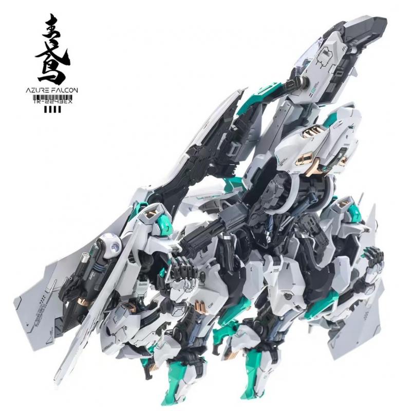 In Era + RMD Azure Falcon Transformable Plastic Model Kit