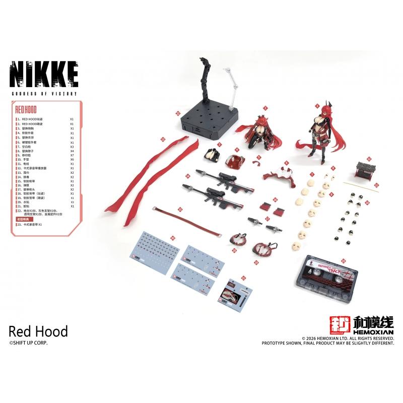 [Hemoxian] Goddess of Victory NIKKE: Red Hood 1/12 Plastic Model Kit