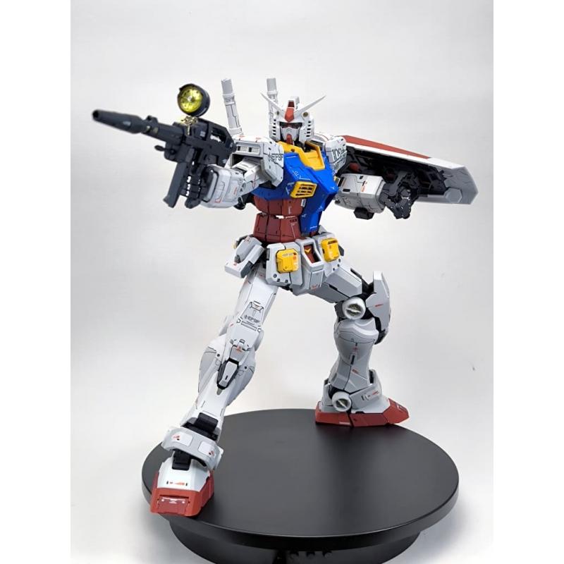 Siap Pasang Assembled PG 1/60 UNLEASHED RX-78-2 Gundam with Panel Line Water Decal and Top Coating