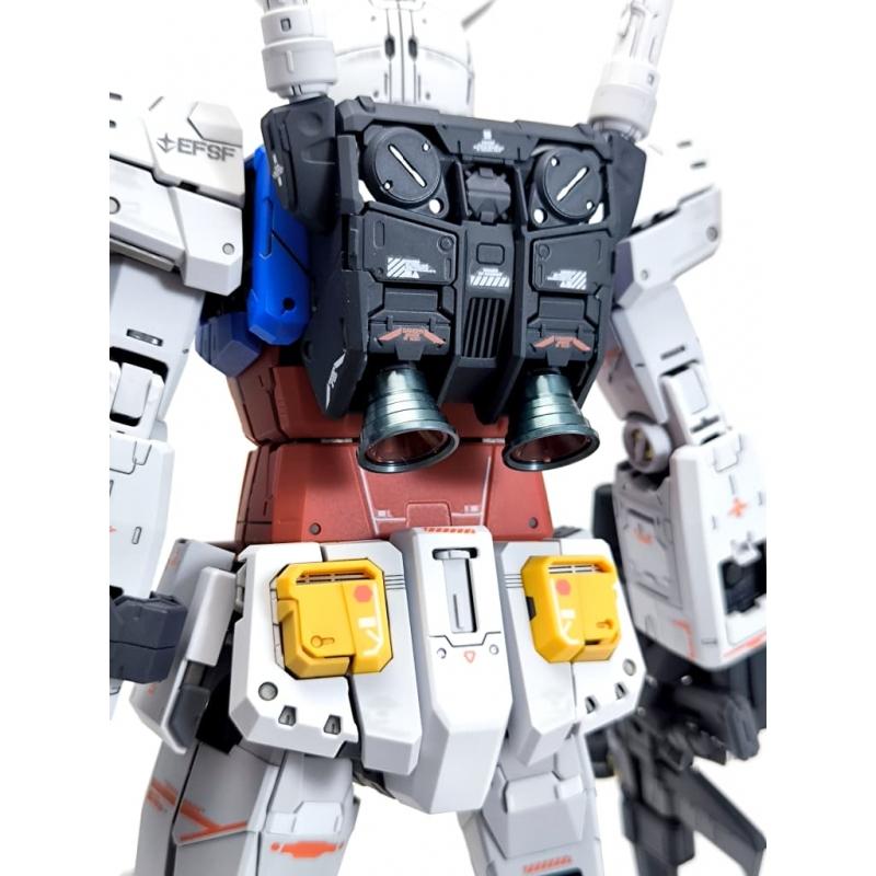 Siap Pasang Assembled PG 1/60 UNLEASHED RX-78-2 Gundam with Panel Line Water Decal and Top Coating