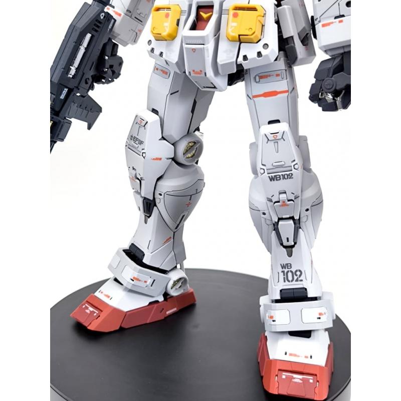 Siap Pasang Assembled PG 1/60 UNLEASHED RX-78-2 Gundam with Panel Line Water Decal and Top Coating