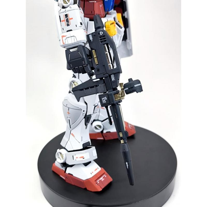 Siap Pasang Assembled PG 1/60 UNLEASHED RX-78-2 Gundam with Panel Line Water Decal and Top Coating
