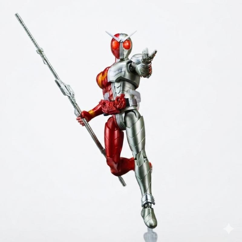 Ace Studio FRS Pre-Painted Masked Rider Double Heat Metal