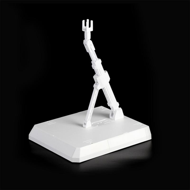 Universal Display Action Base / Stand for HG MG 1/144 1/100 Scale Model Kit with Drawer (White)