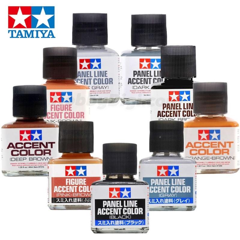 Tamiya Panel Line Accent Color - Orange Brown (40ml)