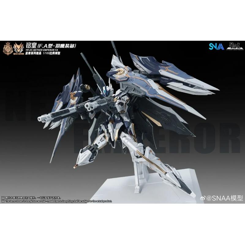 SNAA 1/100 YR-05 The King Series - Nether Emperor FA (Full Armor / "Owl" Variant)