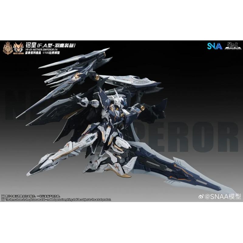 SNAA 1/100 YR-05 The King Series - Nether Emperor FA (Full Armor / "Owl" Variant)