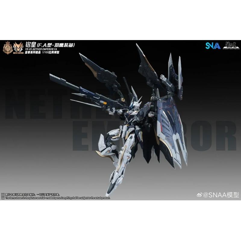 SNAA 1/100 YR-05 The King Series - Nether Emperor FA (Full Armor / "Owl" Variant)