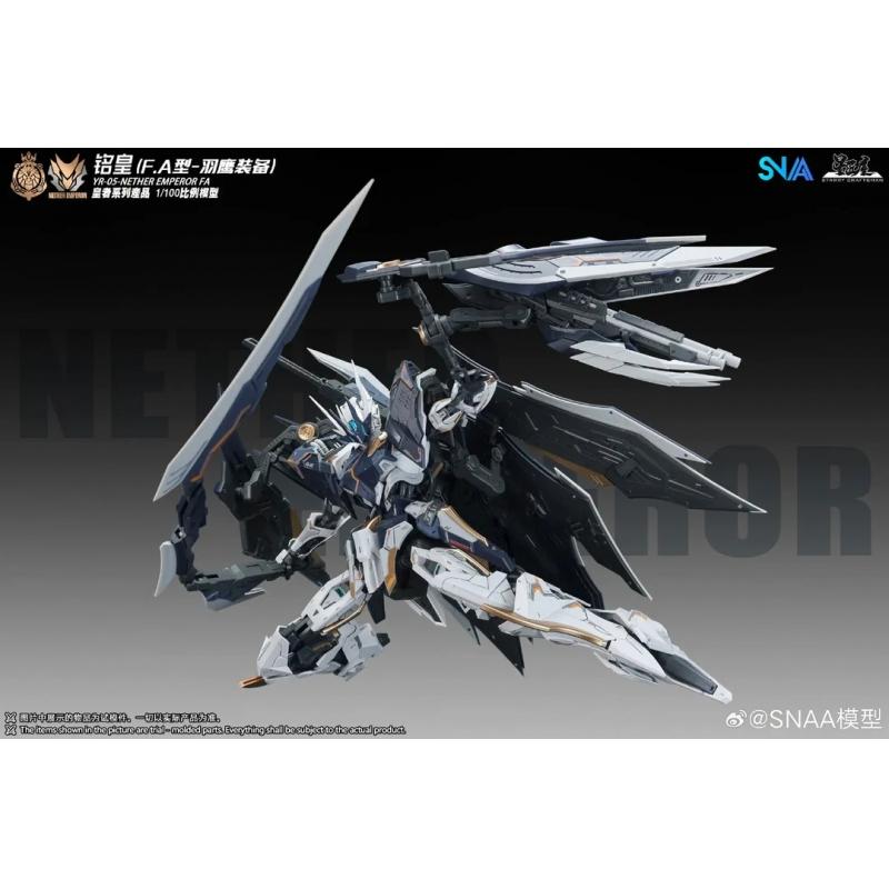 SNAA 1/100 YR-05 The King Series - Nether Emperor FA (Full Armor / "Owl" Variant)