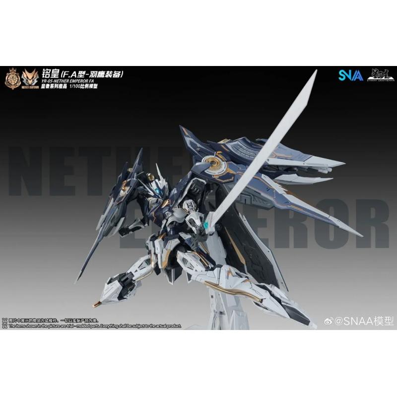 SNAA 1/100 YR-05 The King Series - Nether Emperor FA (Full Armor / "Owl" Variant)