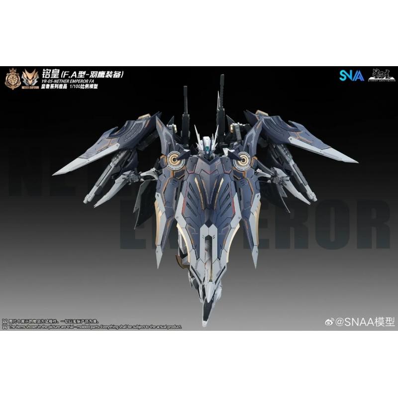 SNAA 1/100 YR-05 The King Series - Nether Emperor FA (Full Armor / "Owl" Variant)