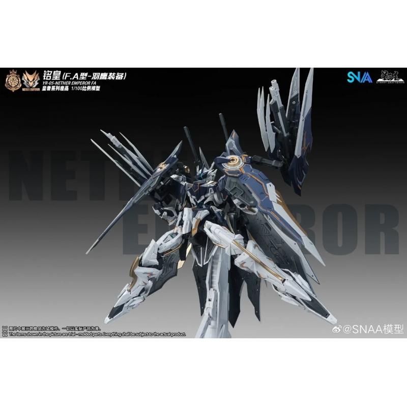 SNAA 1/100 YR-05 The King Series - Nether Emperor FA (Full Armor / "Owl" Variant)