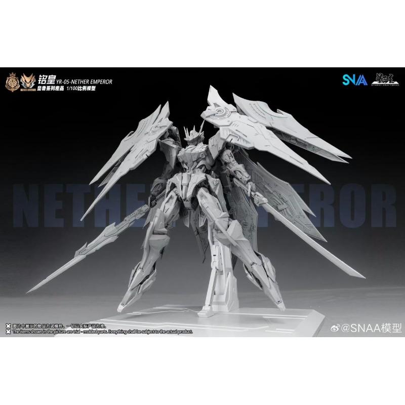 SNAA 1/100 YR-05 The King Series - Nether Emperor FA (Full Armor / "Owl" Variant)