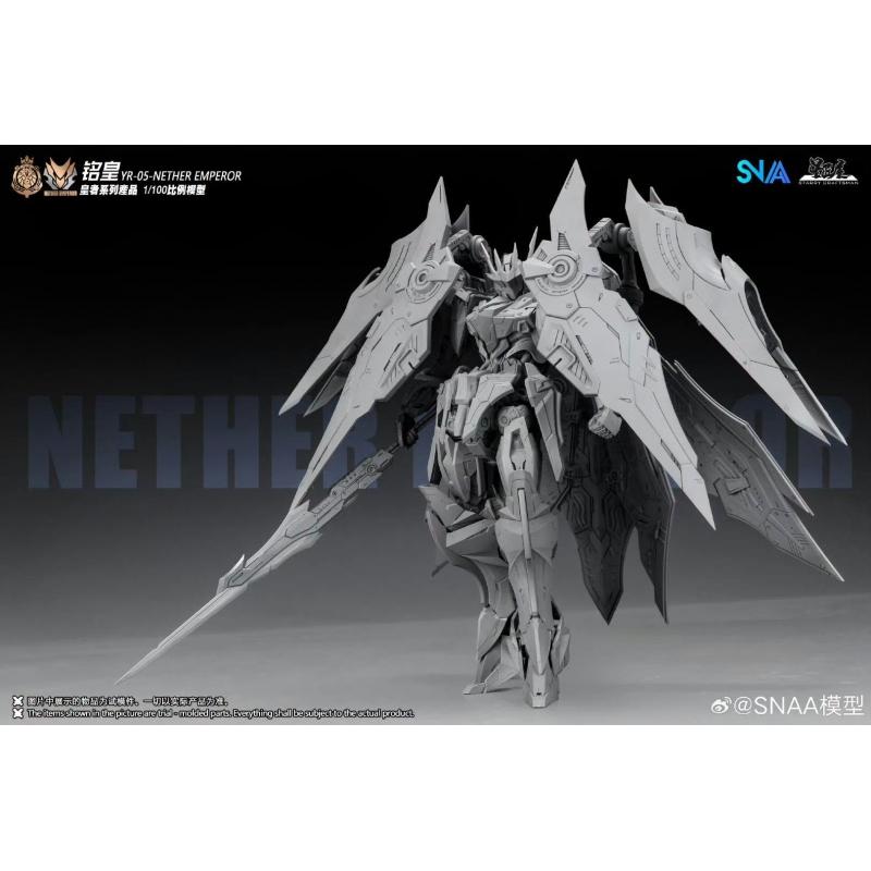 SNAA 1/100 YR-05 The King Series - Nether Emperor FA (Full Armor / "Owl" Variant)