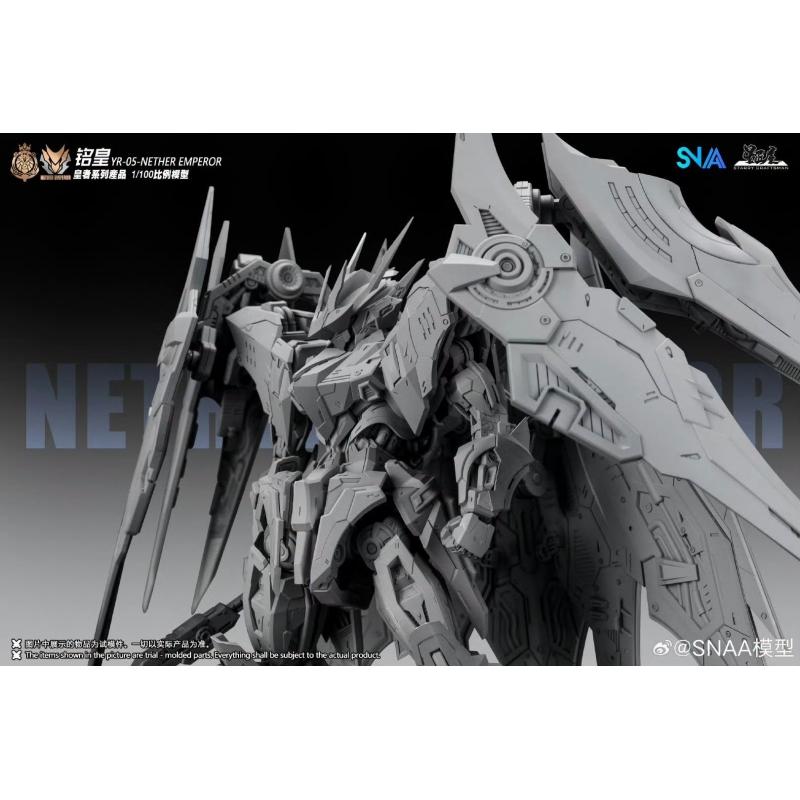 SNAA 1/100 YR-05 The King Series - Nether Emperor FA (Full Armor / "Owl" Variant)