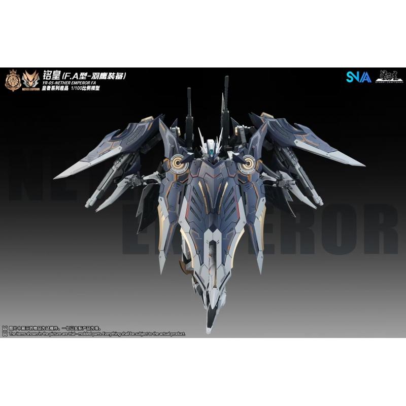 SNAA 1/100 YR-05 The King Series - Nether Emperor FA (Full Armor / "Owl" Variant)