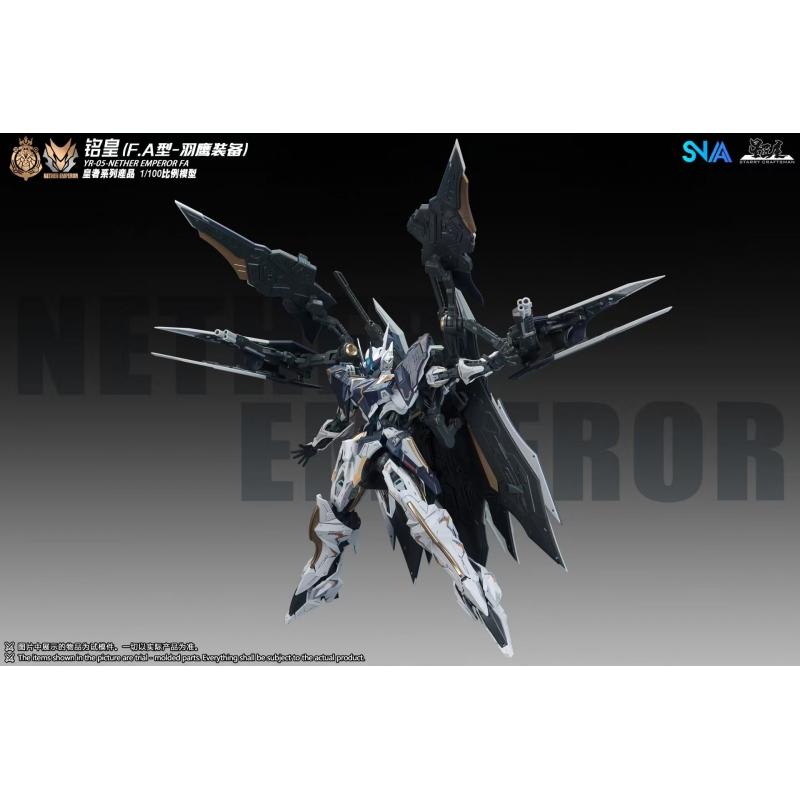 SNAA 1/100 YR-05 The King Series - Nether Emperor FA (Full Armor / "Owl" Variant)