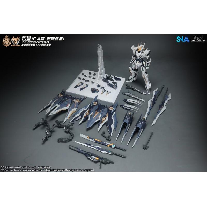 SNAA 1/100 YR-05 The King Series - Nether Emperor FA (Full Armor / "Owl" Variant)