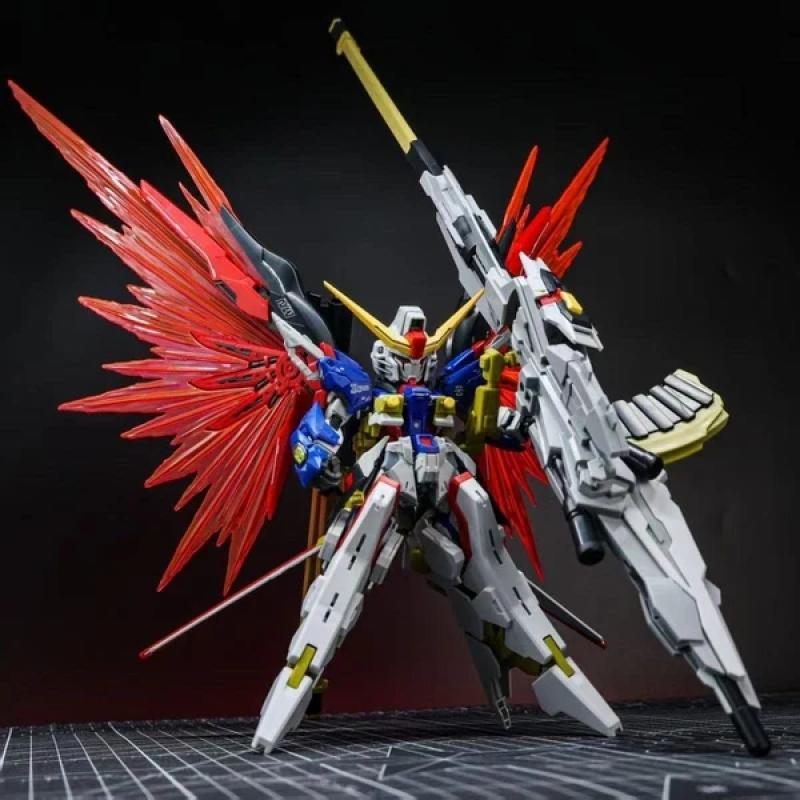 Supa MGSD Destiny Gundam + Zeus Silhouette