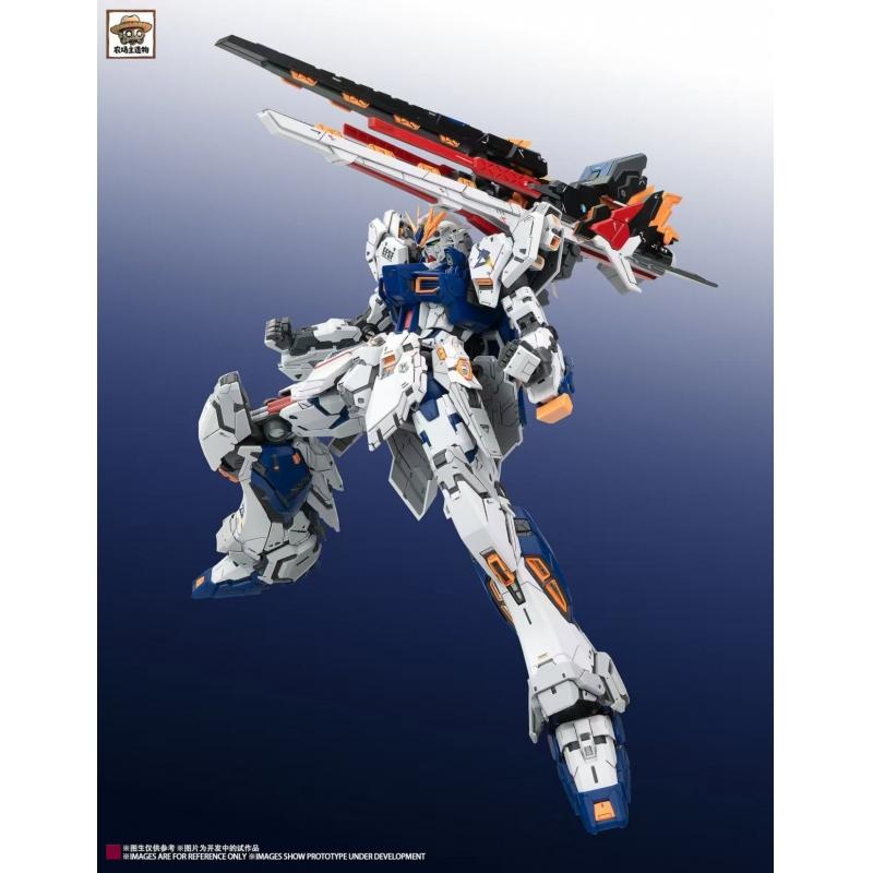 Farmer Creation Fortune Meow Studio Design MG 1/100 RX-93ff Fukuoka Nu Gundam Model Kit