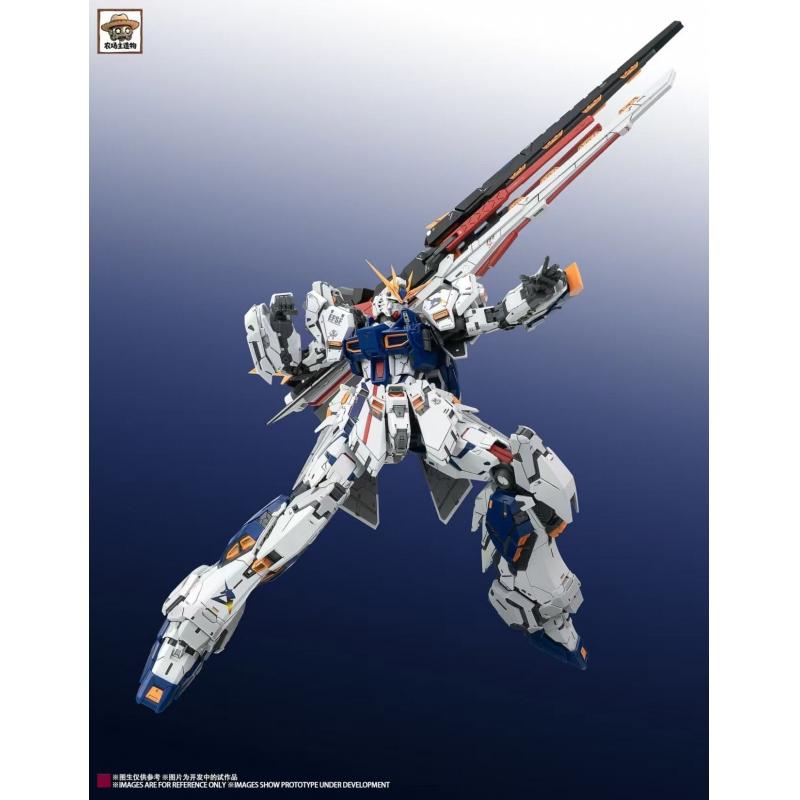 Farmer Creation Fortune Meow Studio Design MG 1/100 RX-93ff Fukuoka Nu Gundam Model Kit
