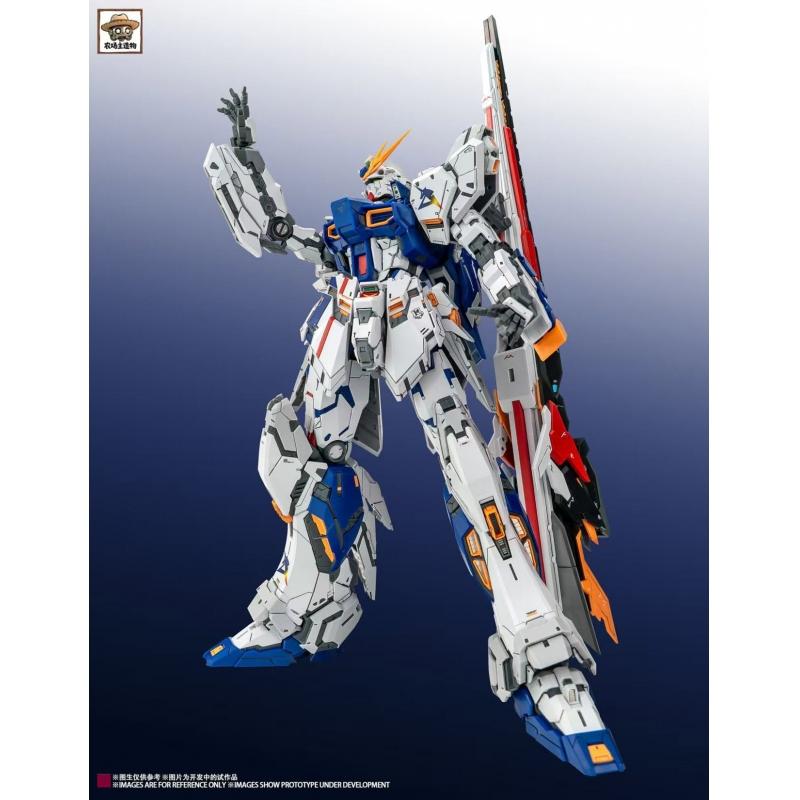 Farmer Creation Fortune Meow Studio Design MG 1/100 RX-93ff Fukuoka Nu Gundam Model Kit