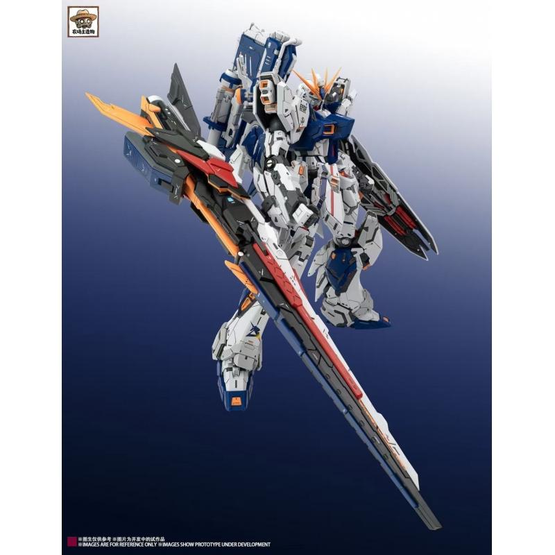 Farmer Creation Fortune Meow Studio Design MG 1/100 RX-93ff Fukuoka Nu Gundam Model Kit
