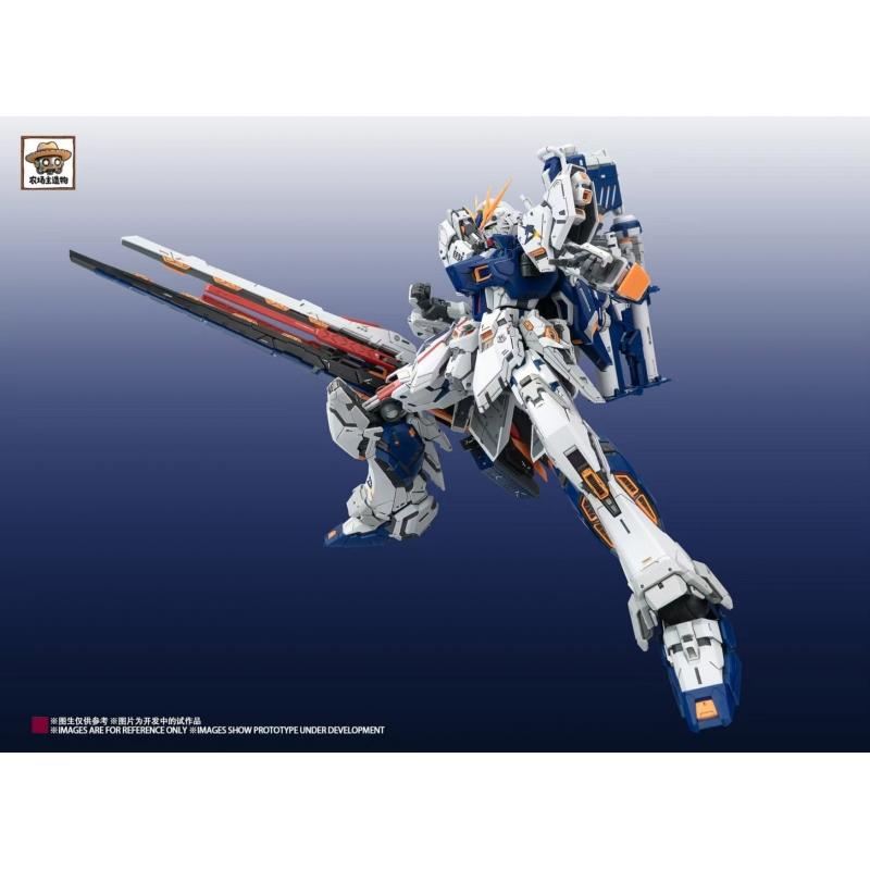 Farmer Creation Fortune Meow Studio Design MG 1/100 RX-93ff Fukuoka Nu Gundam Model Kit