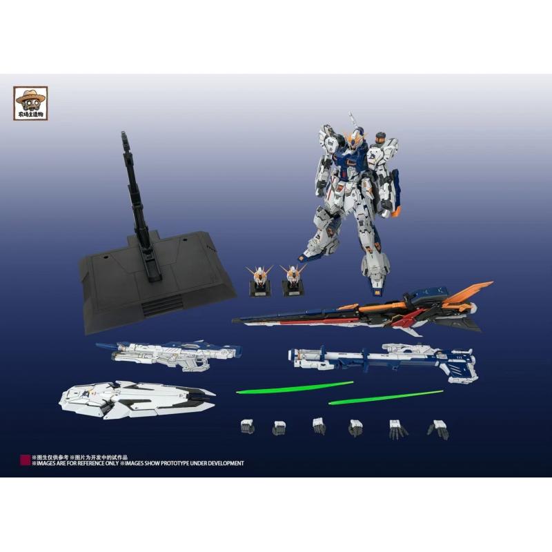 Farmer Creation Fortune Meow Studio Design MG 1/100 RX-93ff Fukuoka Nu Gundam Model Kit