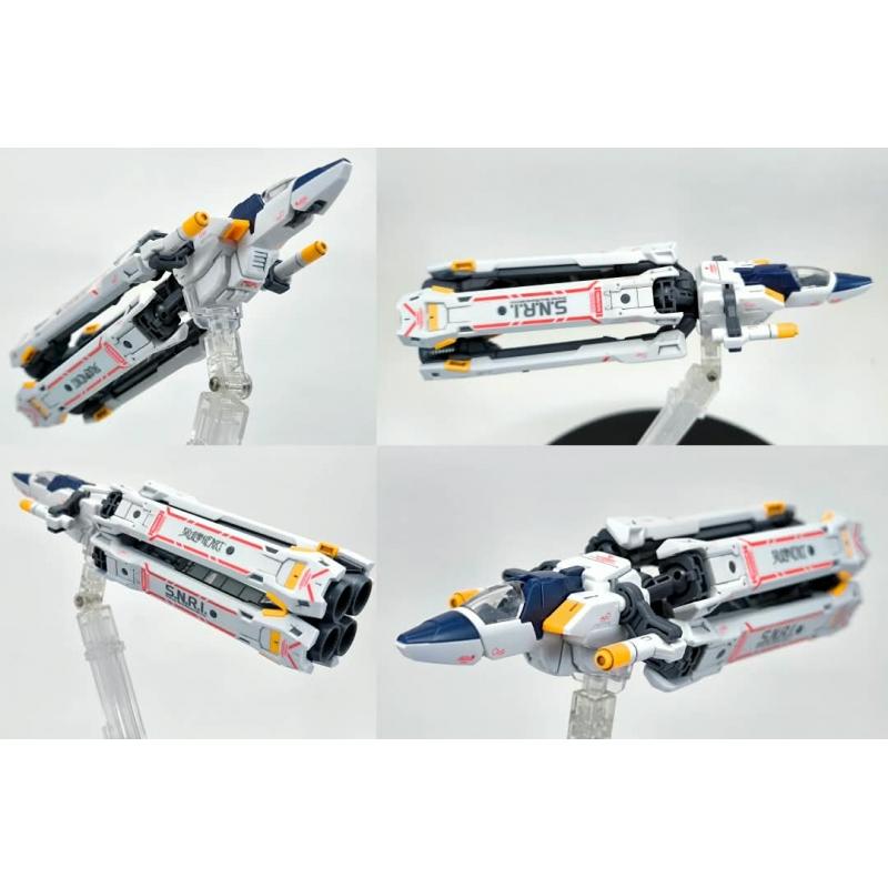 Siap Pasang  Assembled 1/72 Poseidon Model Crossbone X1