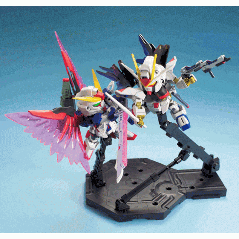 SDBB Strike Freedom Gundam VS Destiny Gundam set