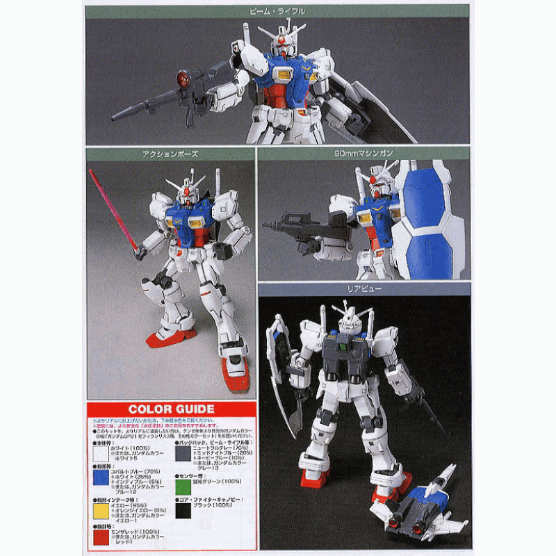 [013] HGUC 1/144 RX-78 GP01 Gundam Zephyranthes