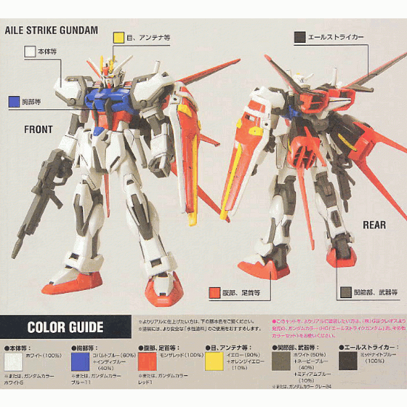 [001] HG 1/144 Aile Strike Gundam