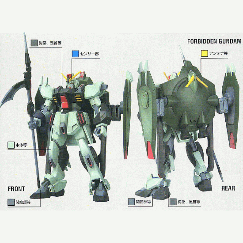 HG 1/144 Forbidden Gundam