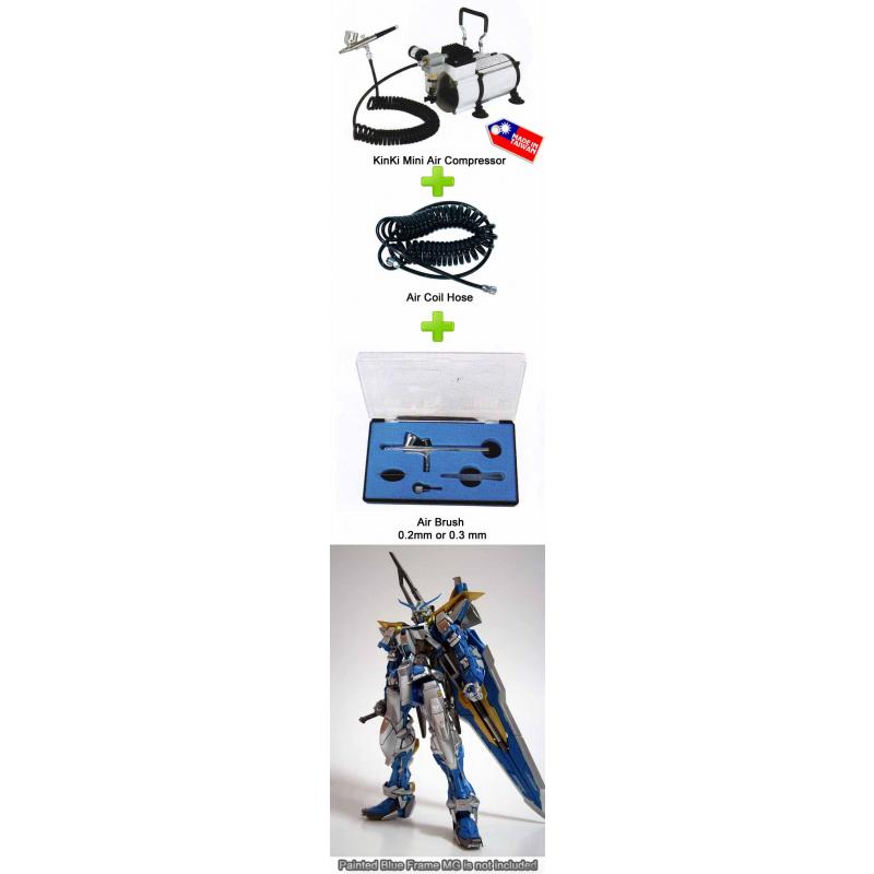 KinKi Mini Air Compressor with Air Brush