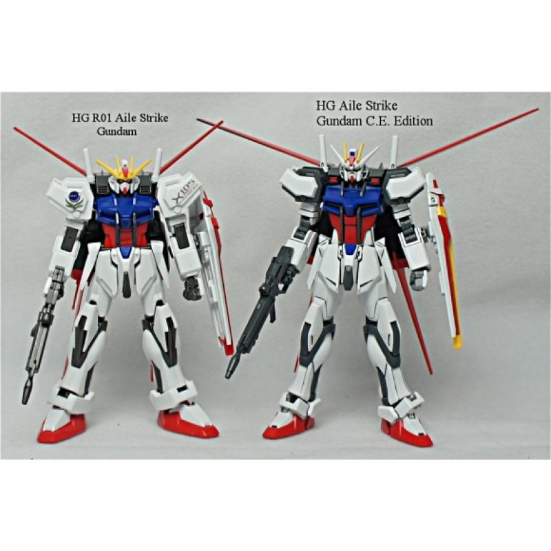[171] HGCE 1/144 Aile Strike Gundam