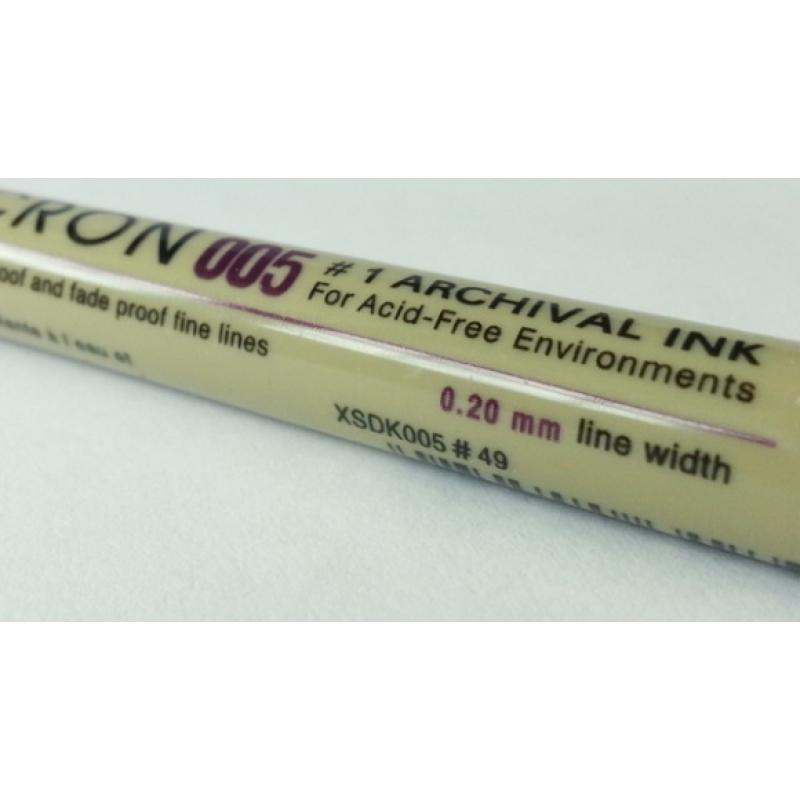 Pigma Micron 005 ( fine point pen 0.2mm Black) use for Gundam Model Kit penalize