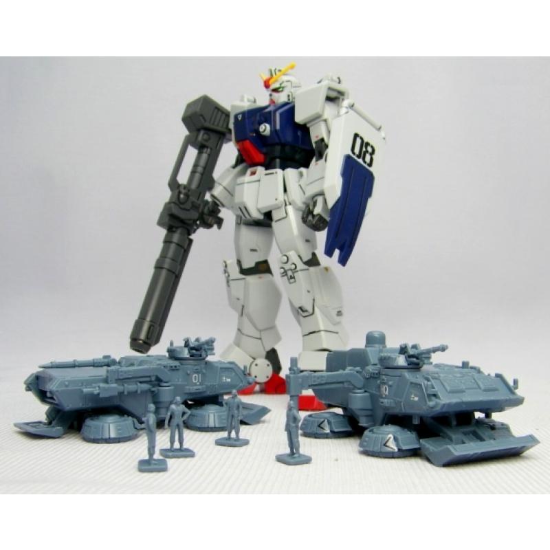 HGUC 1/144 RX-79[G] Gundam Ground Type The Ground War Set