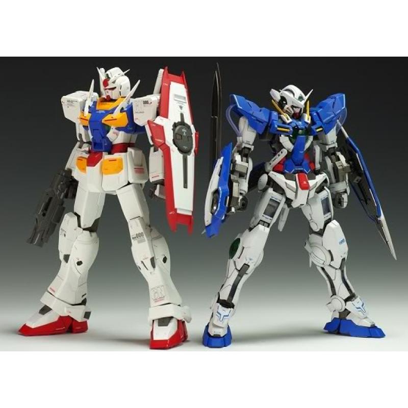 [2 in 1] HG 1/144 Exia Repair II + 0 Gundam A.C.D Type (Twin Pack)