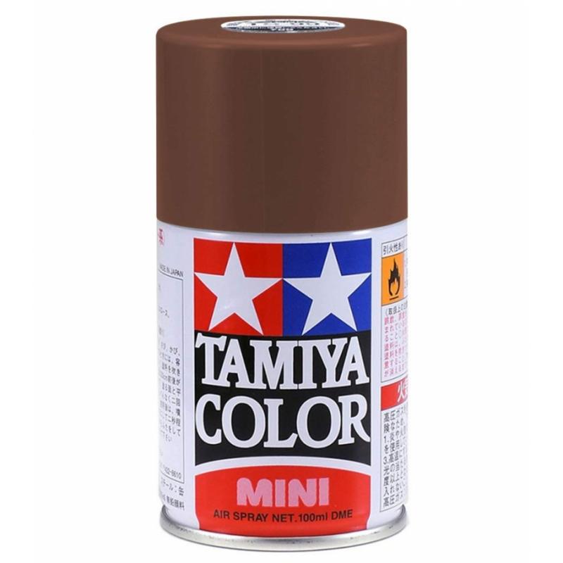 Tamiya Linoleum Deck Brown Paint Spray TS-69