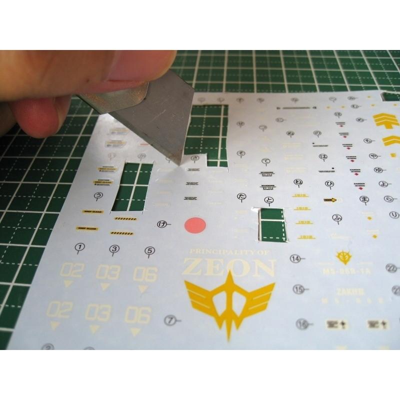Water Decal for MG 1/100 GAT-X103 BUSTER Gundam