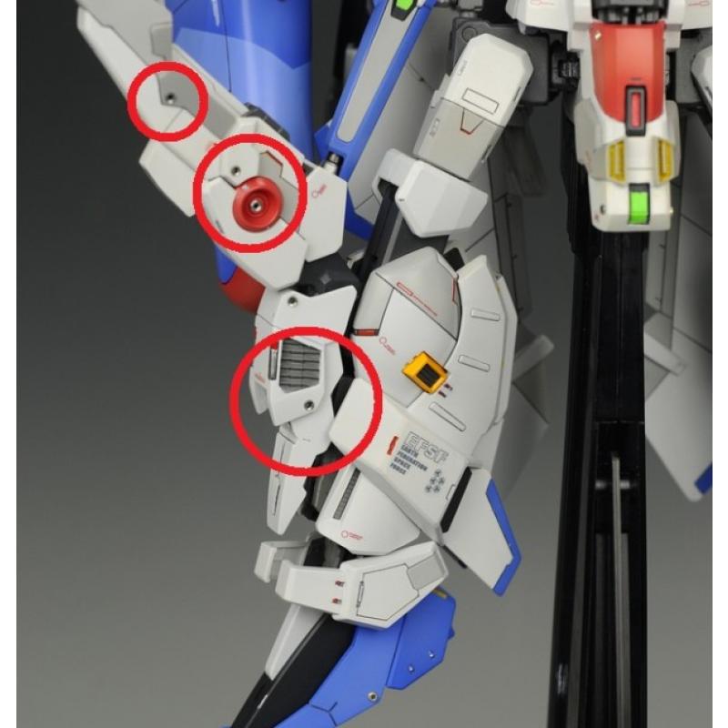 [Metal Part] Aviation Hole 2.5mm for HG / MG Gundam model kits - 15 units