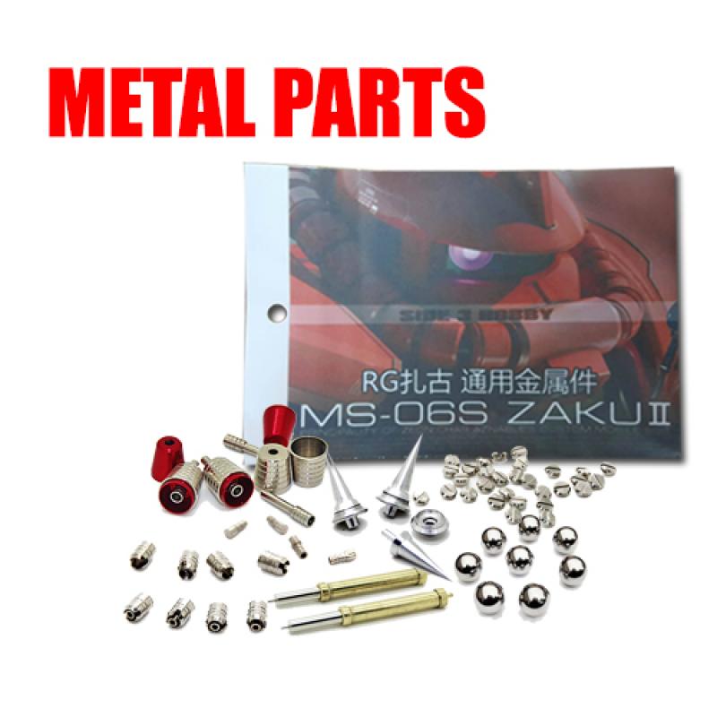 [Metal Part] RG Char's Zaku Metal Enhancement Part Set