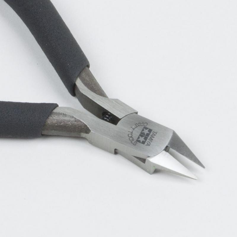 Tamiya Craft Tool - Sharp Pointed Side Cutter - For Plastic (Slim Jaw)